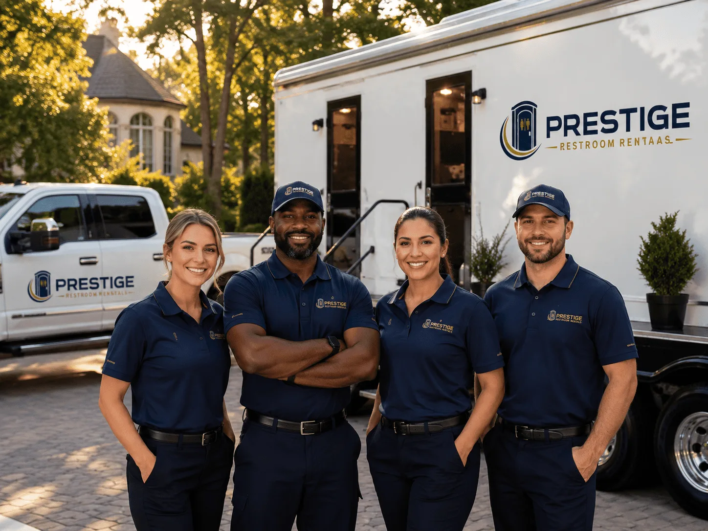 Trusted Luxury Portable Restrooms company in South Range, WI